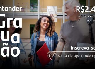 Santander Universidades abre inscrições para bolsas de apoio financeiro no valor de R$ 2,4 mil para mais de 1,5 mil universitários
