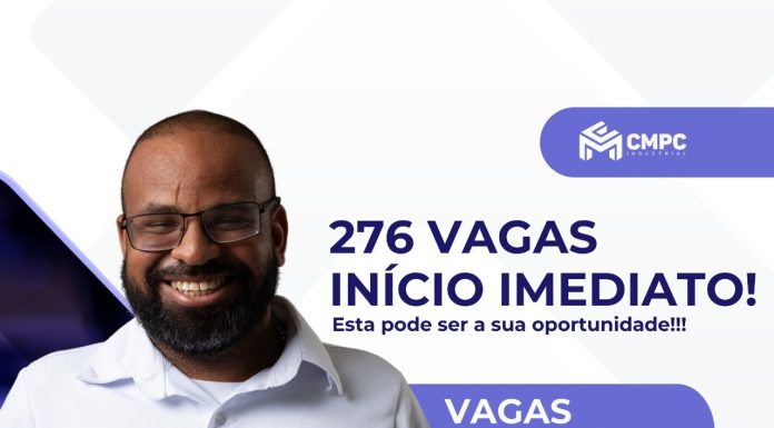 Terminam, nesta quarta-feira, as inscrições para 276 vagas na CMPC Industrial, em São Luís