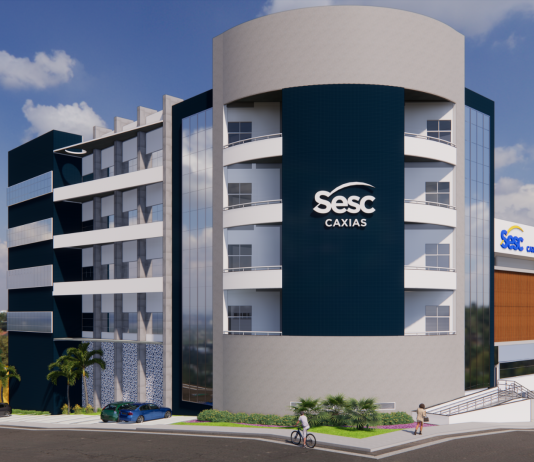 Sesc lança obras de sua nova e moderna sede em Caxias nesta quarta