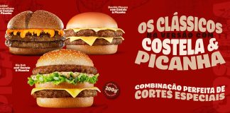 Bob’s transforma seus clássicos em versões com picanha e costela
